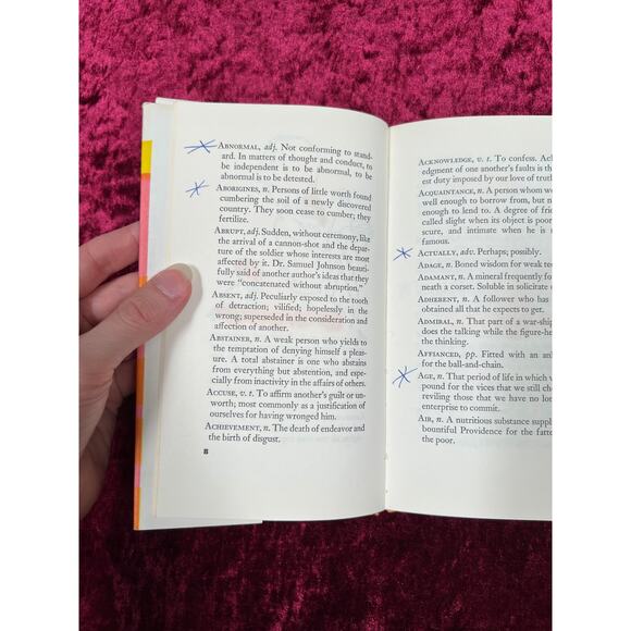 Vintage Hardcover Book - The Devil's Dictionary - Ambrose Bierce - 1958 - Picture 5 of 7